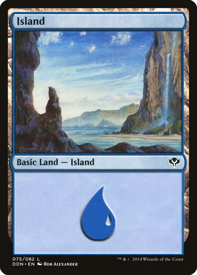 Image for Island (075) (Duel Decks: Speed vs. Cunning) (75) - Magic: The Gathering