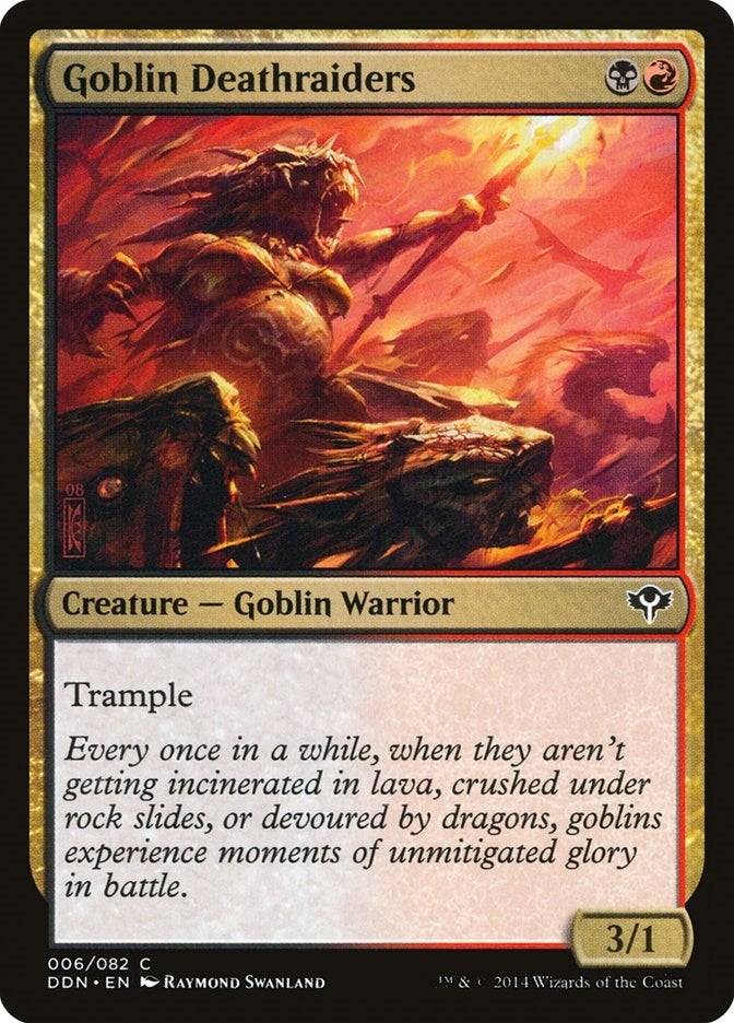 Image for Goblin Deathraiders (Duel Decks: Speed vs. Cunning) (6) - Magic: The Gathering