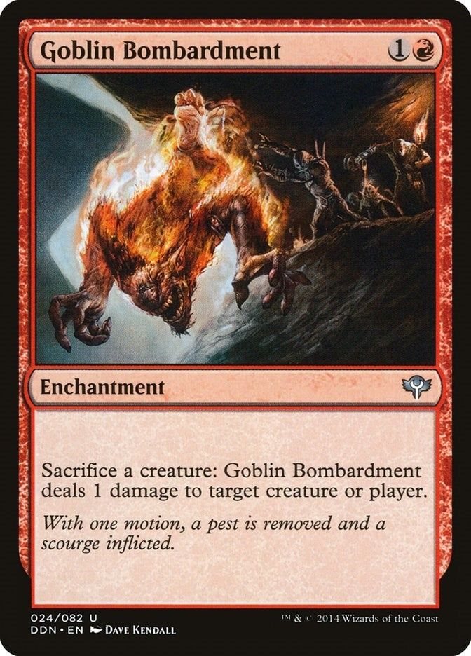 Image for Goblin Bombardment (Duel Decks: Speed vs. Cunning) (24) - Magic: The Gathering