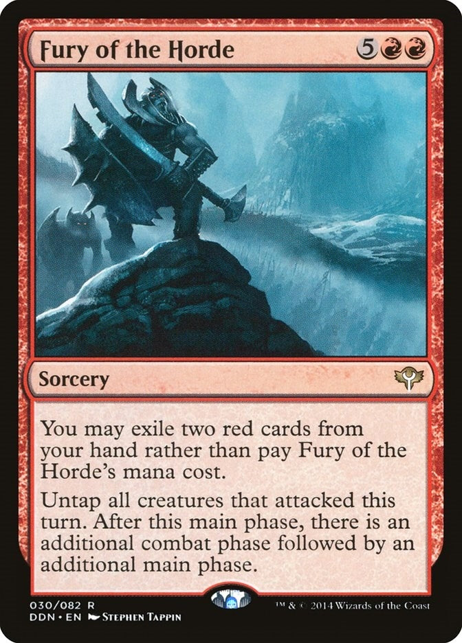 Image for Fury of the Horde (Duel Decks: Speed vs. Cunning) (30) - Magic: The Gathering