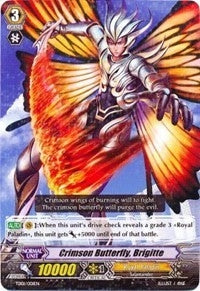 Image for Crimson Butterfly, Brigitte (Holo) (Trial Deck 1: Blaster Blade) (TD01/001EN) - Cardfight Vanguard