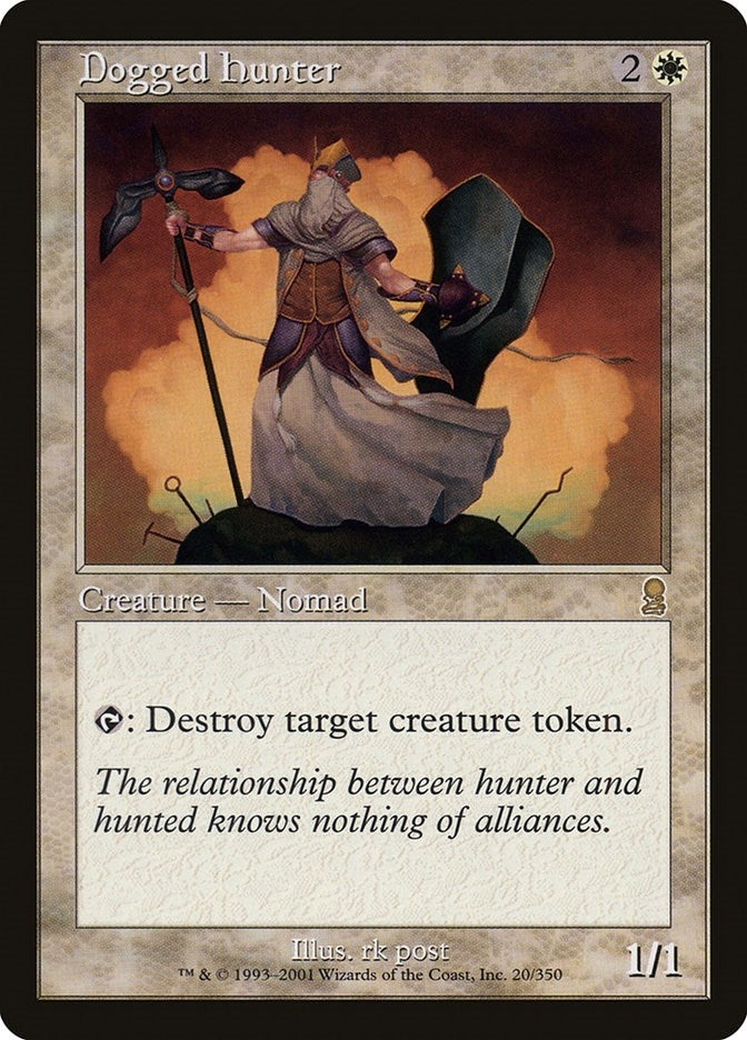 Image for Dogged Hunter (Odyssey) (20) - Magic: The Gathering
