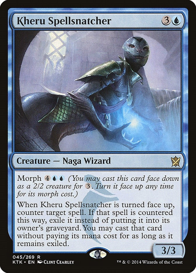 Image for Kheru Spellsnatcher (Khans of Tarkir) (45) - Magic: The Gathering