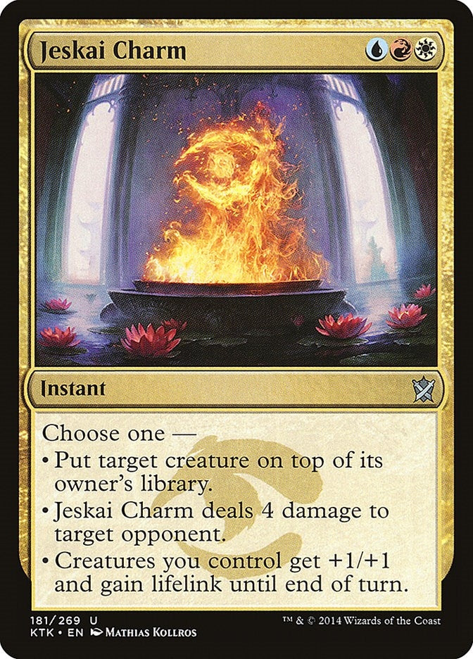 Image for Jeskai Charm (Khans of Tarkir) (181) - Magic: The Gathering