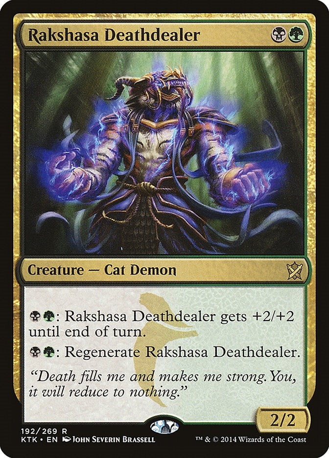 Image for Rakshasa Deathdealer (Khans of Tarkir) (192) - Magic: The Gathering
