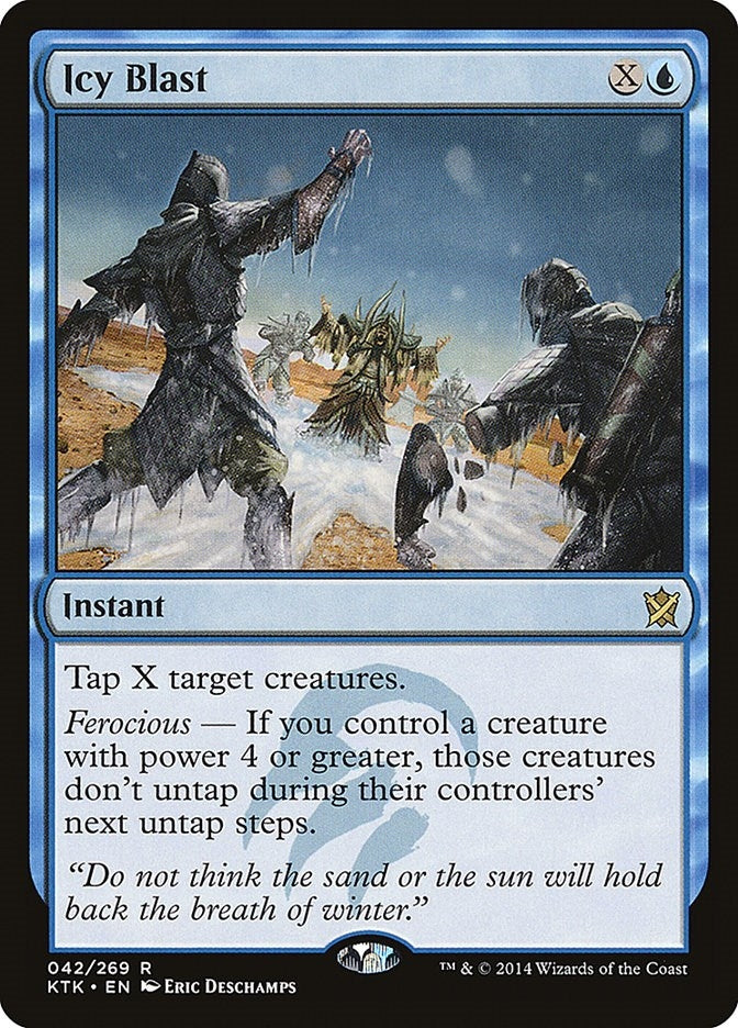 Image for Icy Blast (Khans of Tarkir) (42) - Magic: The Gathering