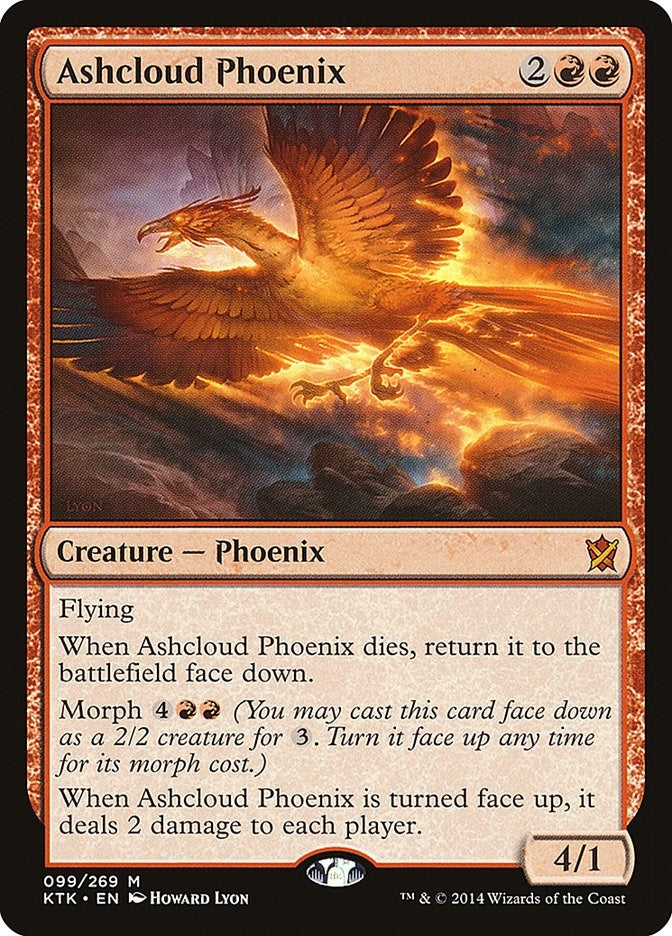 Image for Ashcloud Phoenix (Khans of Tarkir) (99) - Magic: The Gathering