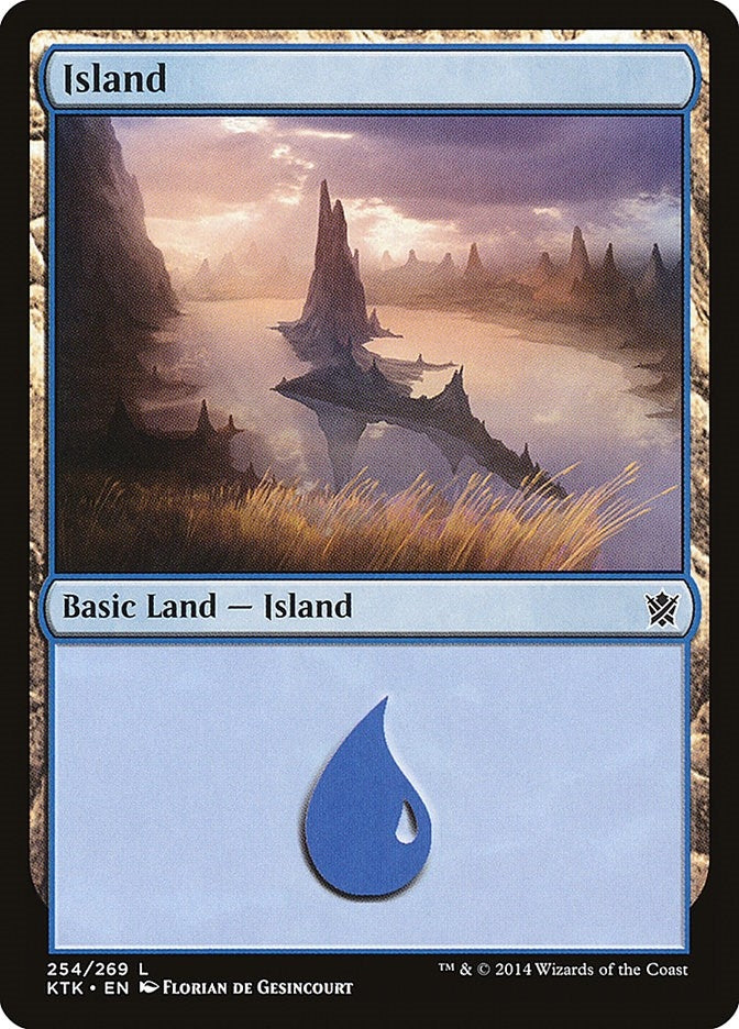 Image for Island (254) (Khans of Tarkir) (254) - Magic: The Gathering
