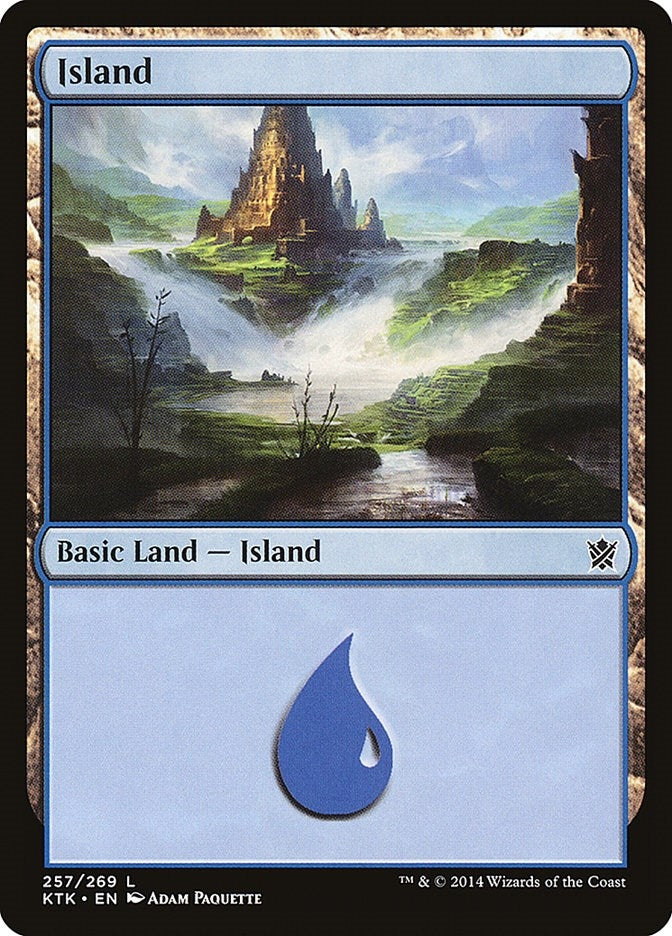 Image for Island (257) (Khans of Tarkir) (257) - Magic: The Gathering