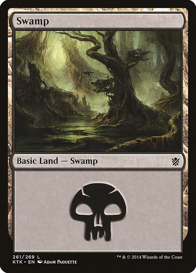Image for Swamp (261) (Khans of Tarkir) (261) - Magic: The Gathering