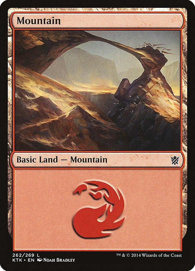 Image for Mountain (262) (Khans of Tarkir) (262) - Magic: The Gathering