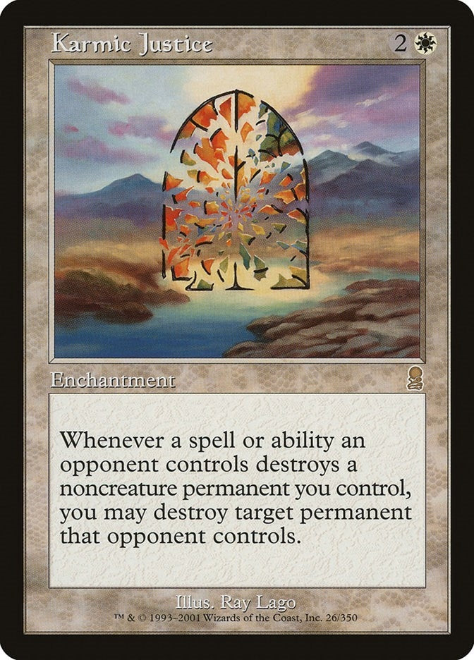 Image for Karmic Justice (Odyssey) (26) - Magic: The Gathering
