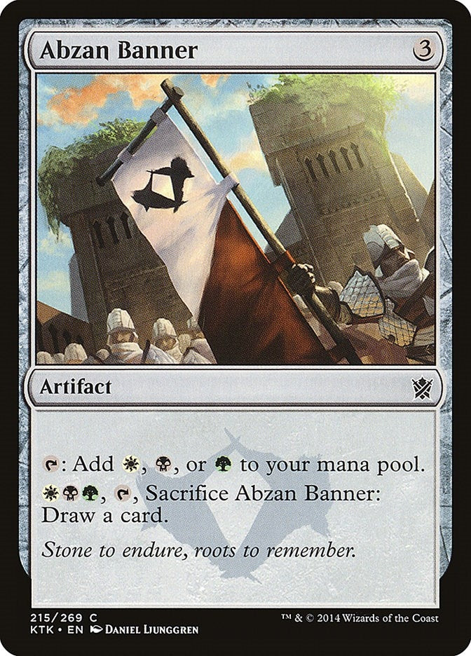 Image for Abzan Banner (Khans of Tarkir) (215) - Magic: The Gathering