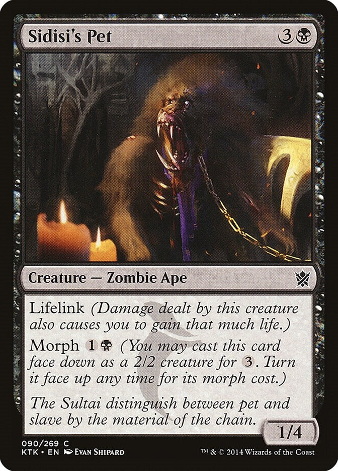 Image for Sidisi's Pet (Khans of Tarkir) (90) - Magic: The Gathering