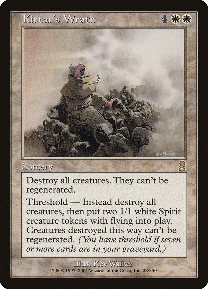 Image for Kirtar's Wrath (Odyssey) (28) - Magic: The Gathering
