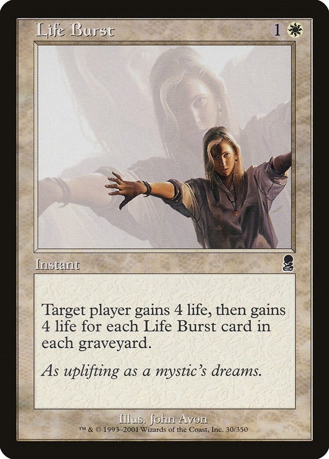 Image for Life Burst (Odyssey) (30) - Magic: The Gathering