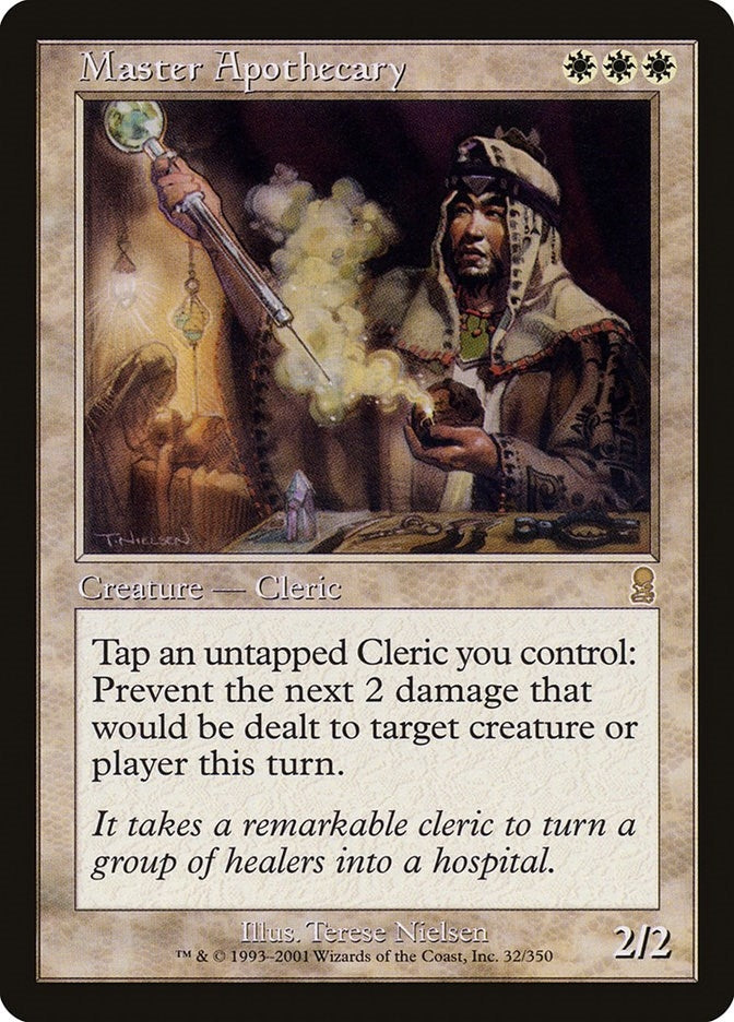 Image for Master Apothecary (Odyssey) (32) - Magic: The Gathering