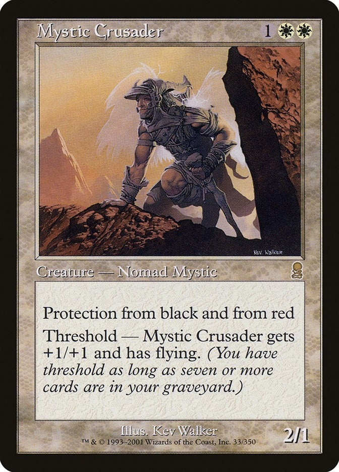 Image for Mystic Crusader (Odyssey) (33) - Magic: The Gathering