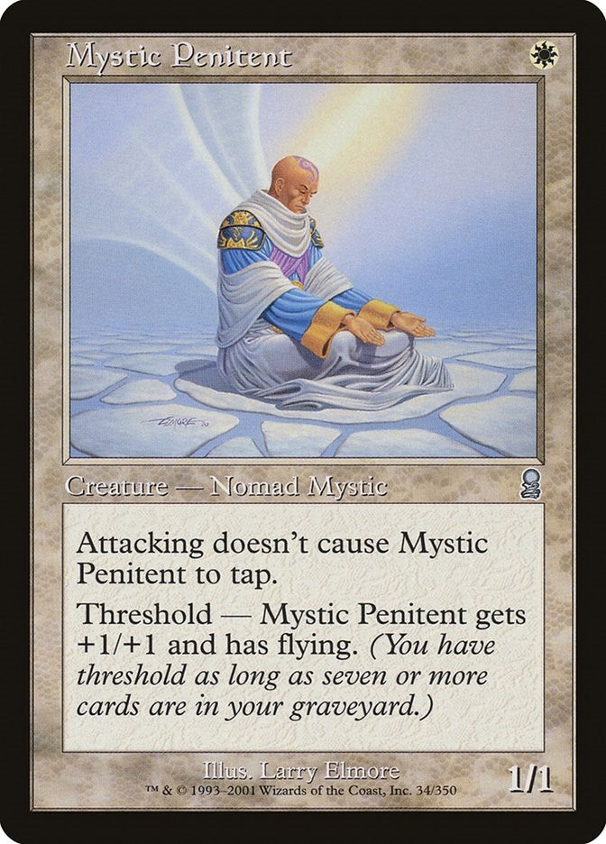 Image for Mystic Penitent (Odyssey) (34) - Magic: The Gathering