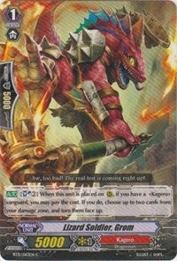 Image for Lizard Soldier, Grom (BT15: Infinite Rebirth) (BT15/063EN) - Cardfight Vanguard