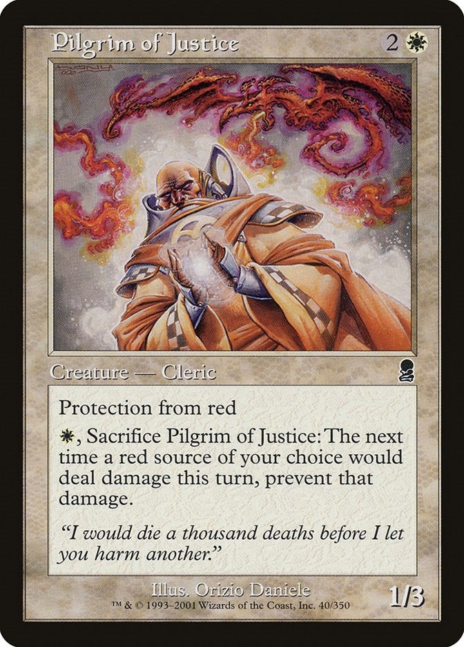 Image for Pilgrim of Justice (Odyssey) (40) - Magic: The Gathering