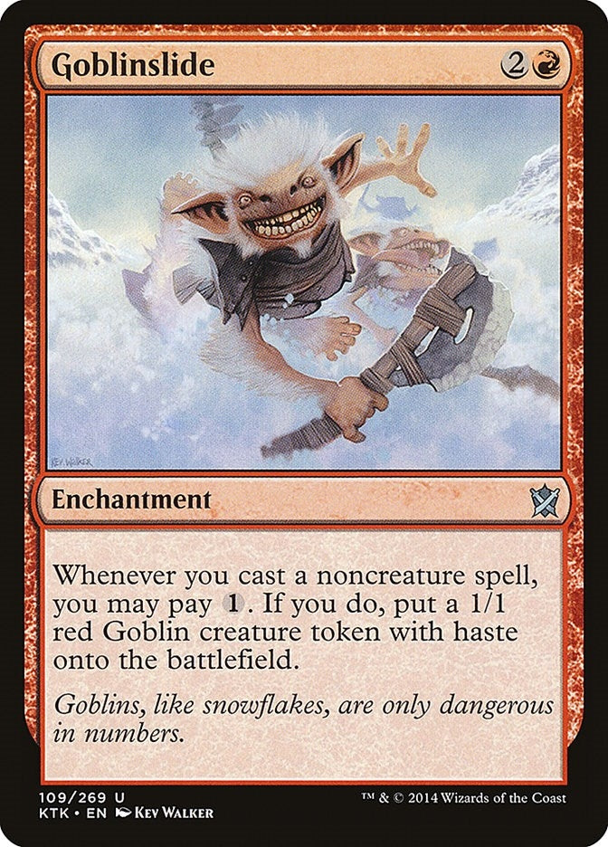 Image for Goblinslide (Khans of Tarkir) (109) - Magic: The Gathering