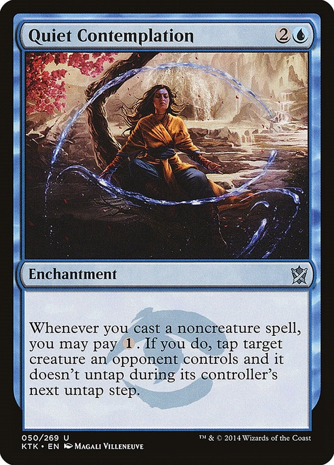 Image for Quiet Contemplation (Khans of Tarkir) (50) - Magic: The Gathering