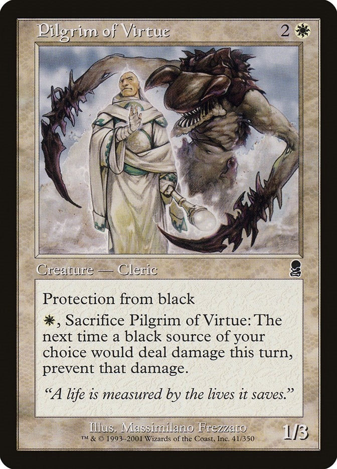 Image for Pilgrim of Virtue (Odyssey) (41) - Magic: The Gathering