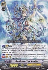 Image for Goddess of Law, Justitia (A) (Promo Cards) (PR/0104EN A) - Cardfight Vanguard