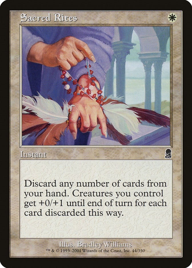 Image for Sacred Rites (Odyssey) (44) - Magic: The Gathering