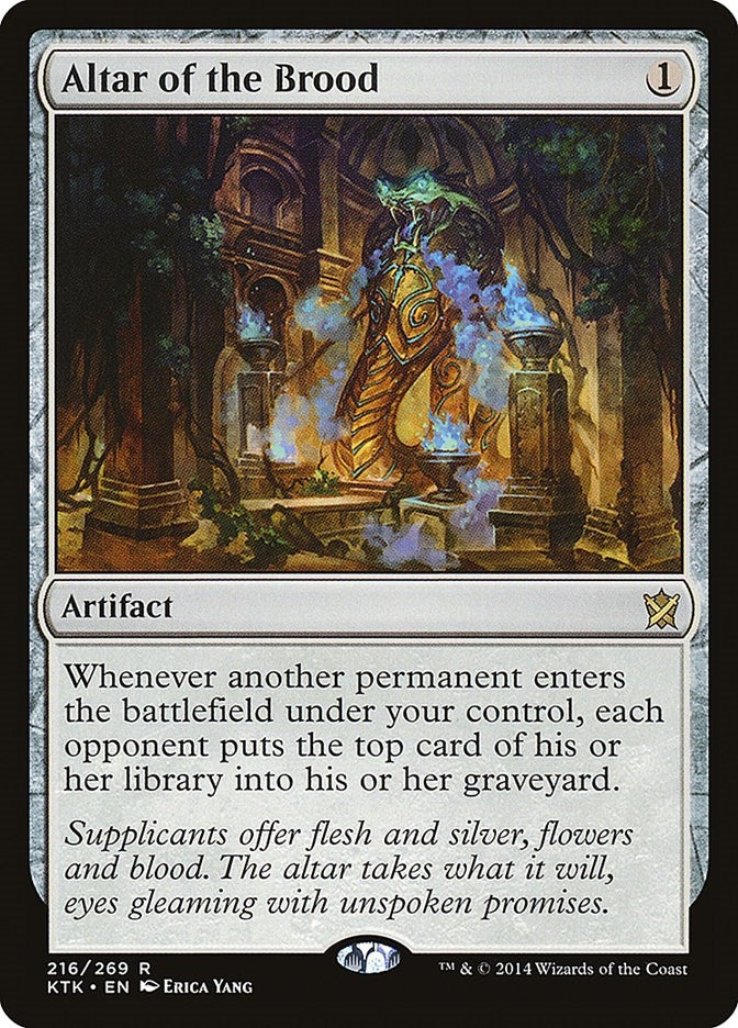 Image for Altar of the Brood (Khans of Tarkir) (216) - Magic: The Gathering
