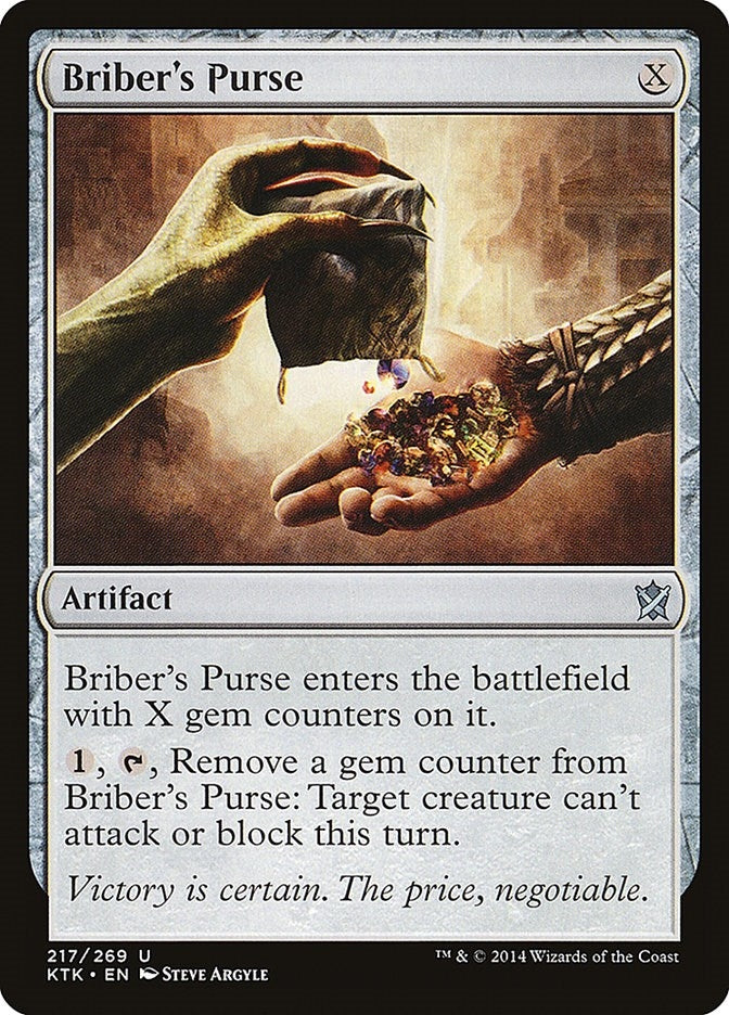 Image for Briber's Purse (Khans of Tarkir) (217) - Magic: The Gathering