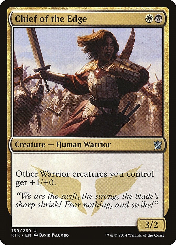 Image for Chief of the Edge (Khans of Tarkir) (169) - Magic: The Gathering