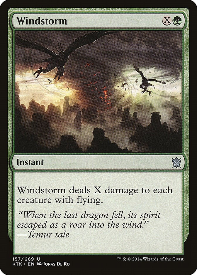 Image for Windstorm (Khans of Tarkir) (157) - Magic: The Gathering