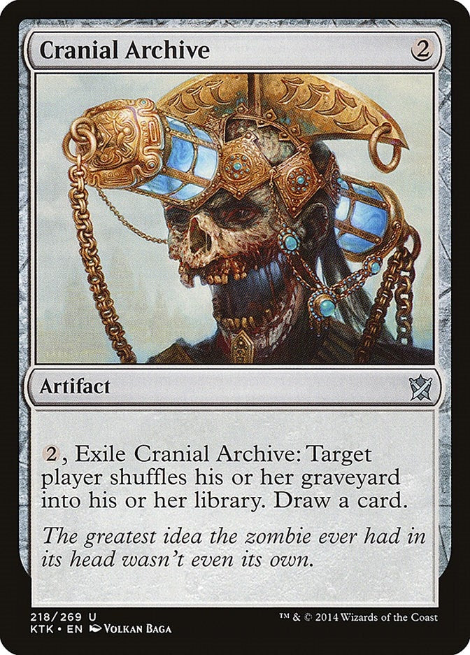 Image for Cranial Archive (Khans of Tarkir) (218) - Magic: The Gathering