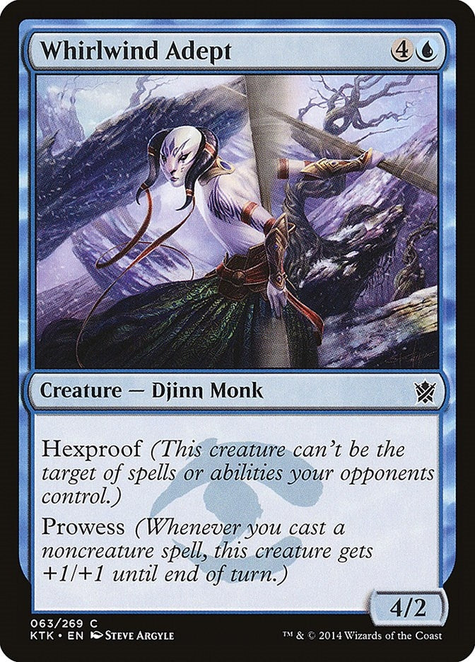 Image for Whirlwind Adept (Khans of Tarkir) (63) - Magic: The Gathering