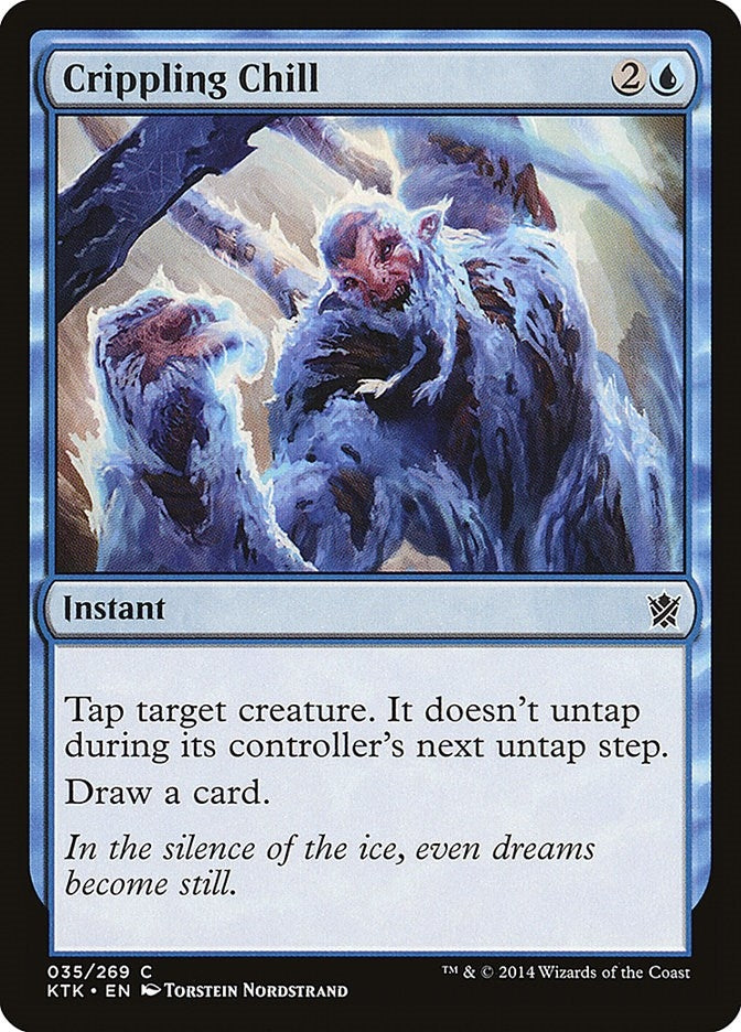 Image for Crippling Chill (Khans of Tarkir) (35) - Magic: The Gathering