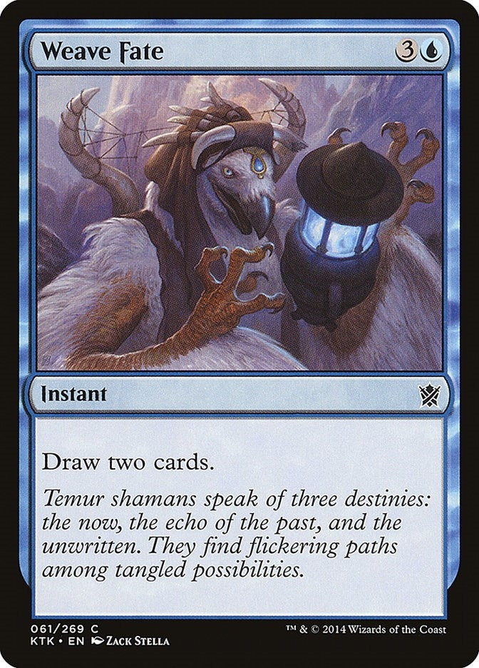 Image for Weave Fate (Khans of Tarkir) (61) - Magic: The Gathering