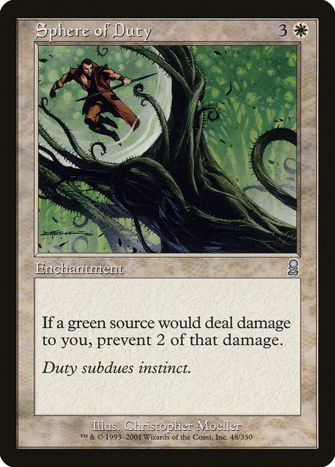 Image for Sphere of Duty (Odyssey) (48) - Magic: The Gathering