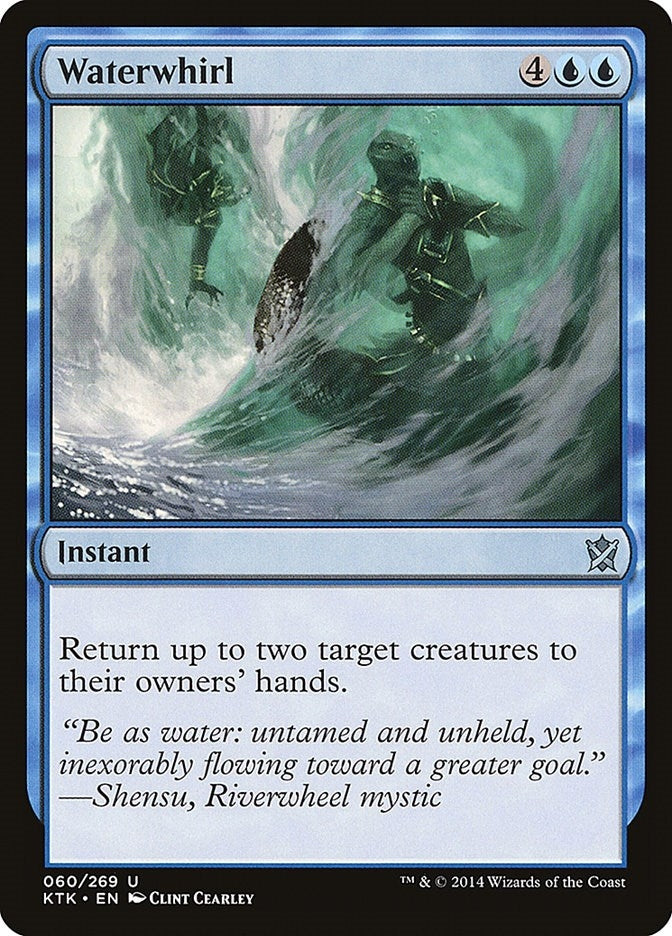 Image for Waterwhirl (Khans of Tarkir) (60) - Magic: The Gathering