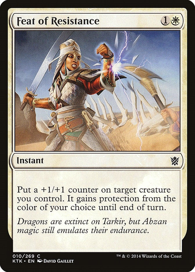 Image for Feat of Resistance (Khans of Tarkir) (10) - Magic: The Gathering
