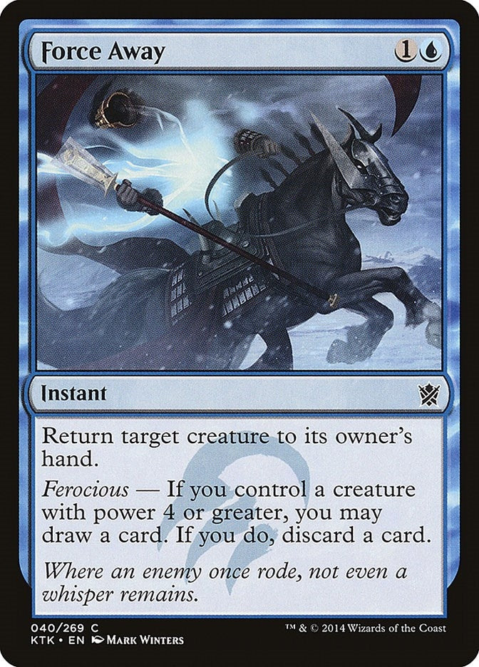 Image for Force Away (Khans of Tarkir) (40) - Magic: The Gathering