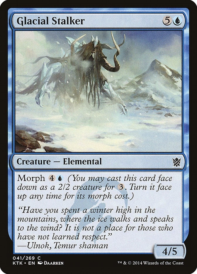 Image for Glacial Stalker (Khans of Tarkir) (41) - Magic: The Gathering