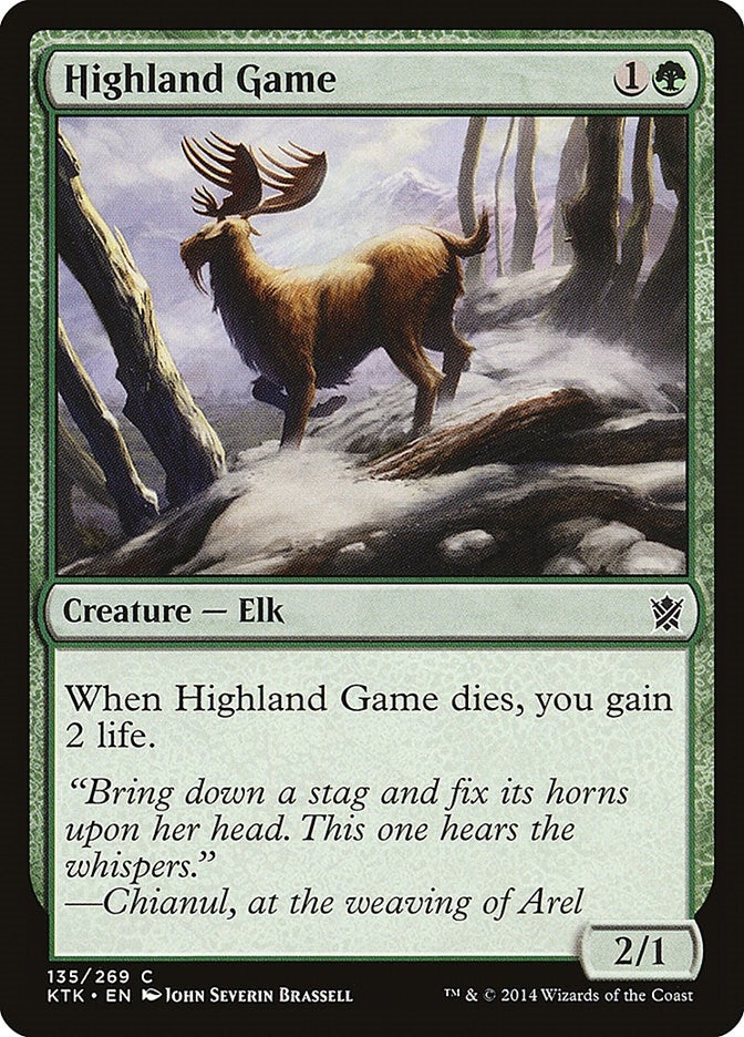 Image for Highland Game (Khans of Tarkir) (135) - Magic: The Gathering