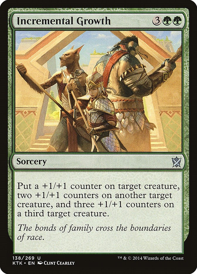 Image for Incremental Growth (Khans of Tarkir) (138) - Magic: The Gathering