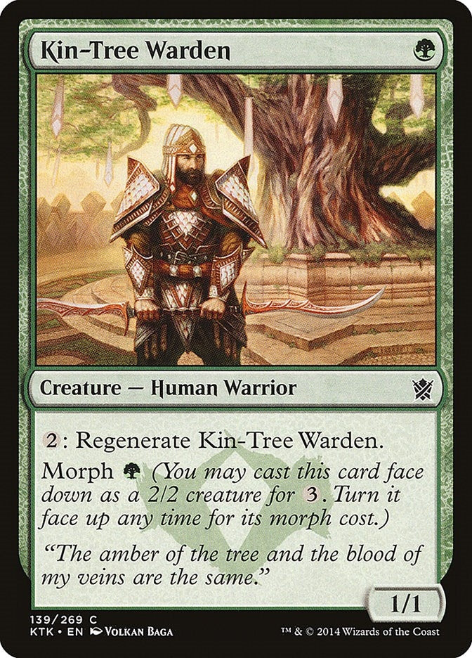 Image for Kin-Tree Warden (Khans of Tarkir) (139) - Magic: The Gathering