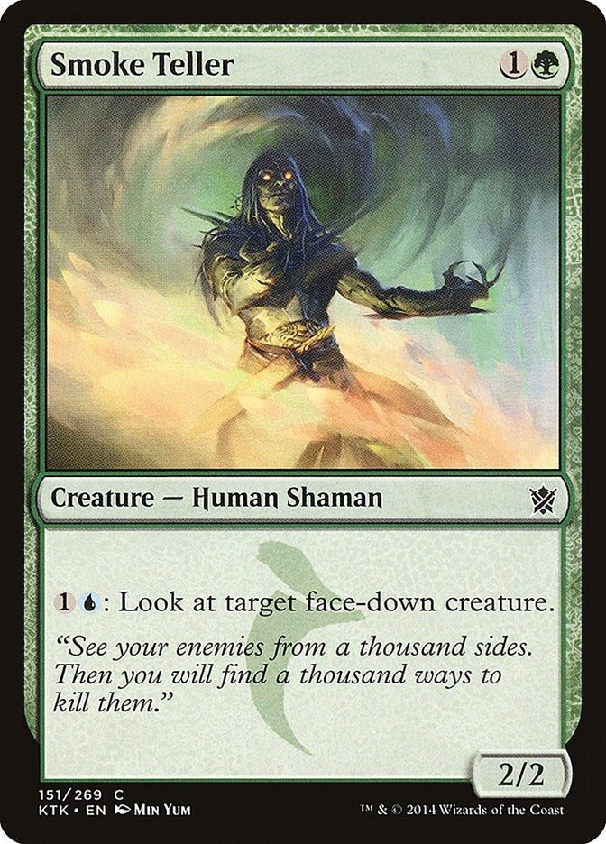 Image for Smoke Teller (Khans of Tarkir) (151) - Magic: The Gathering