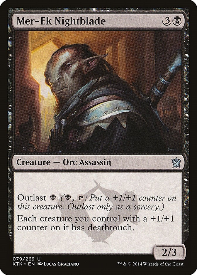 Image for Mer-Ek Nightblade (Khans of Tarkir) (79) - Magic: The Gathering
