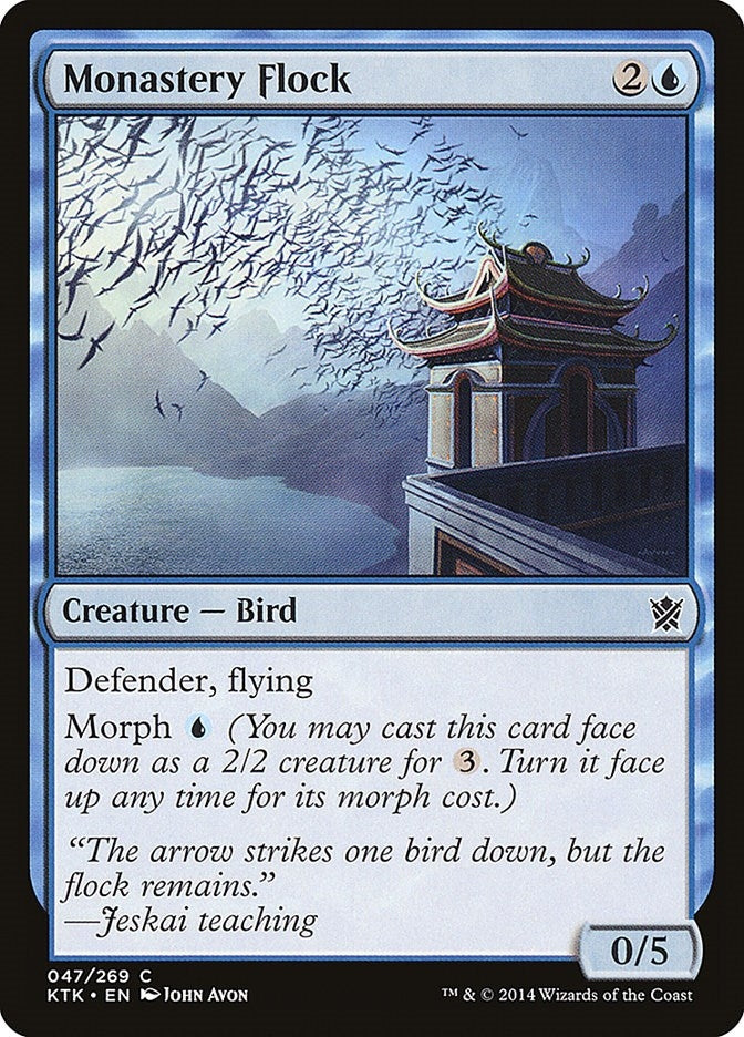 Image for Monastery Flock (Khans of Tarkir) (47) - Magic: The Gathering