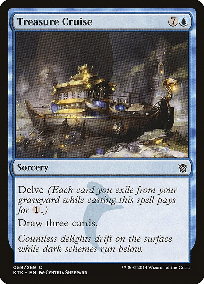 Image for Treasure Cruise (Khans of Tarkir) (59) - Magic: The Gathering